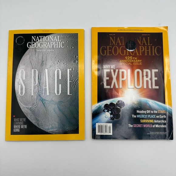 Other - National Geographic Space Exploration Bundle 2 Special Issues 2023 2013